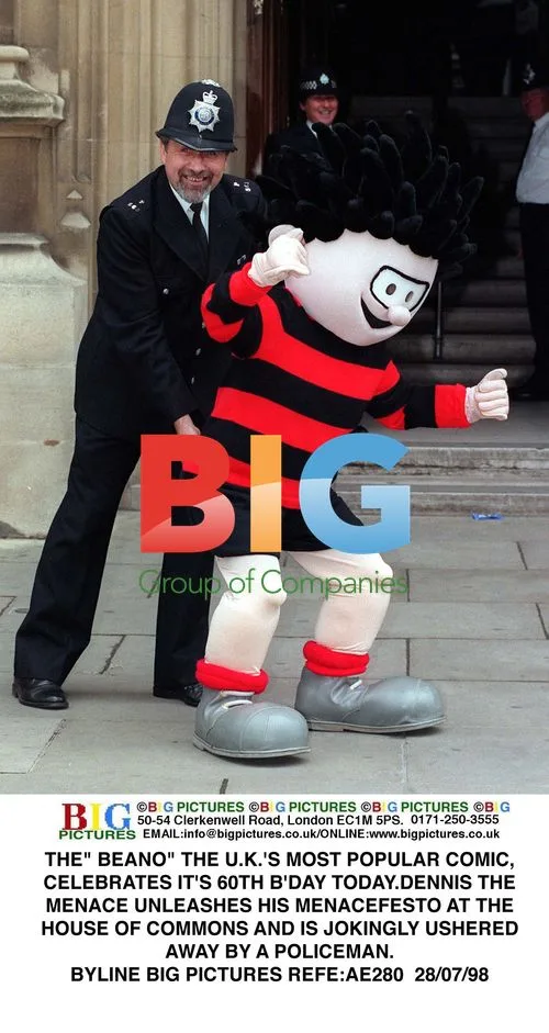 Dennis the Menace celebrates The Beano's 60th