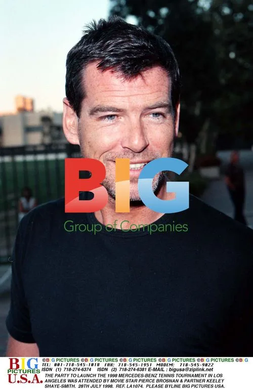 Pierce Brosnan at Mercedes-Benz Tennis Tournament Party