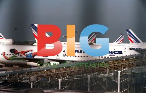 Air France buses display World Cup colors