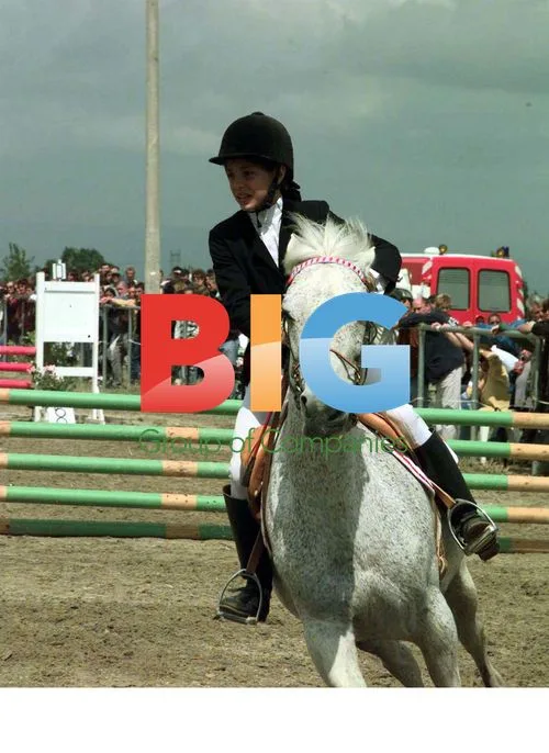Princess Caroline at Daughter's Horse Jumping