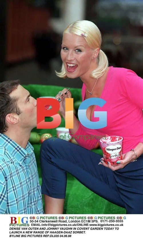 Denise Van Outen and Johnny Vaughn Launch Haagen-Dazs Sorbet