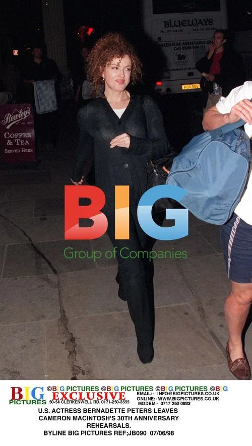 Bernadette Peters Leaves Rehearsals