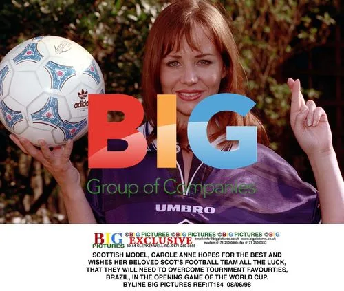 Scottish Model Carole Anne Hopes for World Cup Win