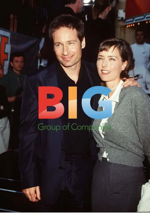 David Duchovny and Tea Leoni at X-Files Premiere
