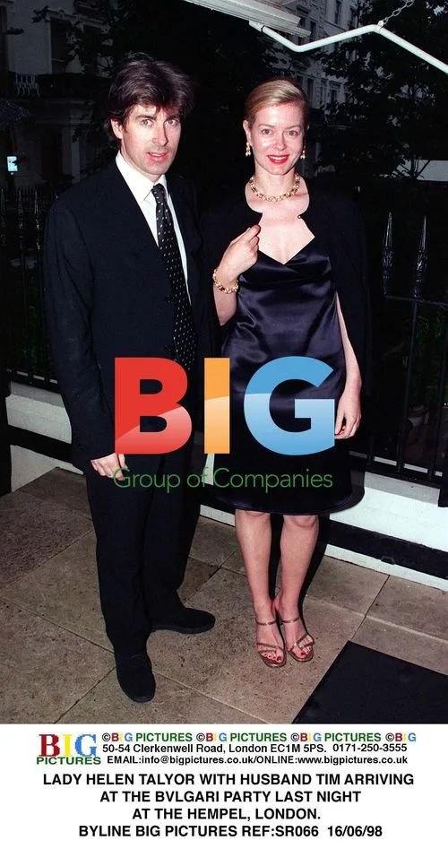 Lady Helen Talyor & Husband Tim at Bvlgari Party