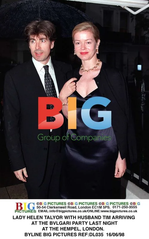 LADY HELEN TALYOR ARRIVES AT BVLGARI PARTY