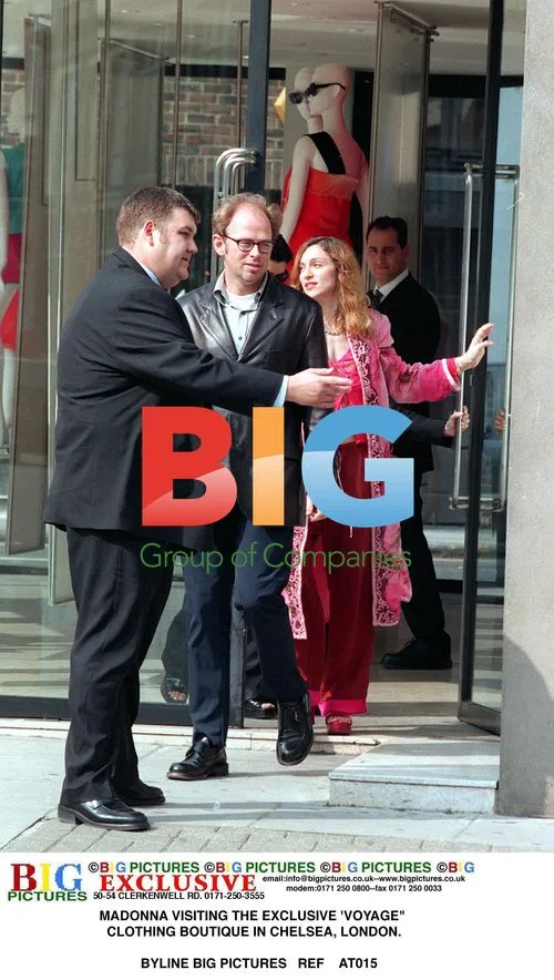 MADONNA at 'VOYAGE' Clothing Boutique in London