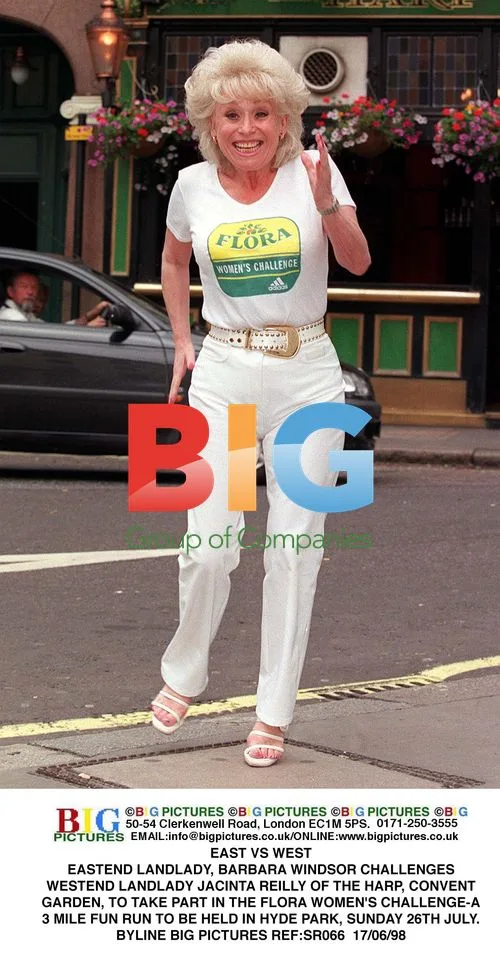 Barbara Windsor challenges Jacinta Reilly