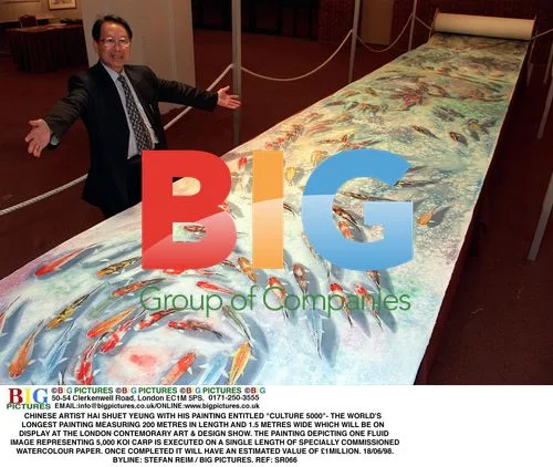 Chinese Artist Hai Shuet Yeung's Record-Breaking Painting