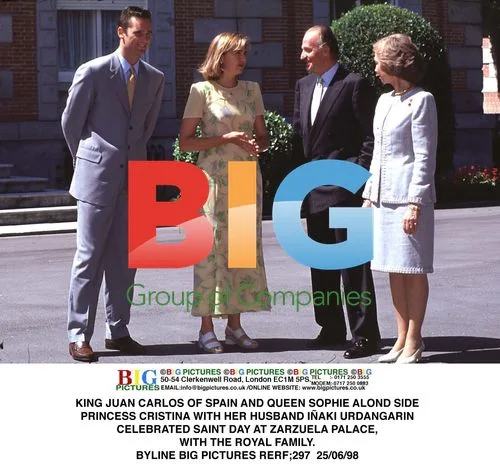 Spanish Royal Family Celebrate Saint Day