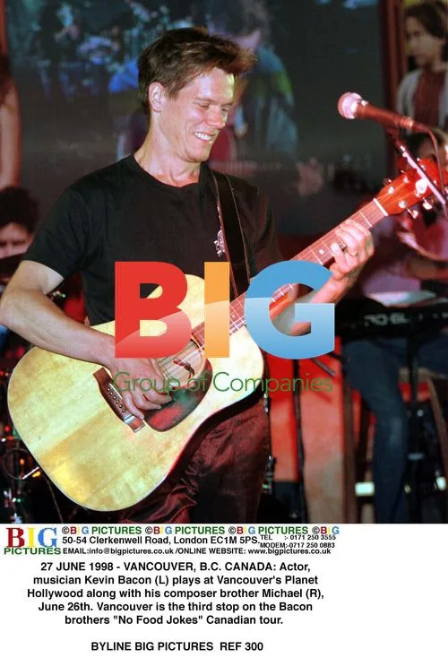 Kevin Bacon performs with brother Michael in Vancouver