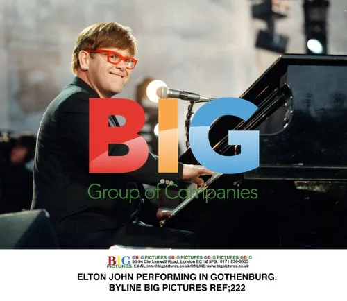 Elton John Performing in Gothenburg