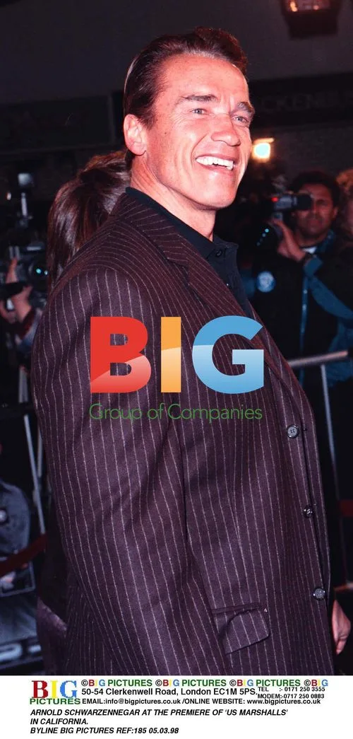 Arnold Schwarzenegger at US Marshalls Premiere