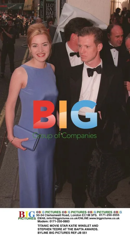 KATIE WINSLET AND STEPHEN TEDRE AT BAFTA AWARDS