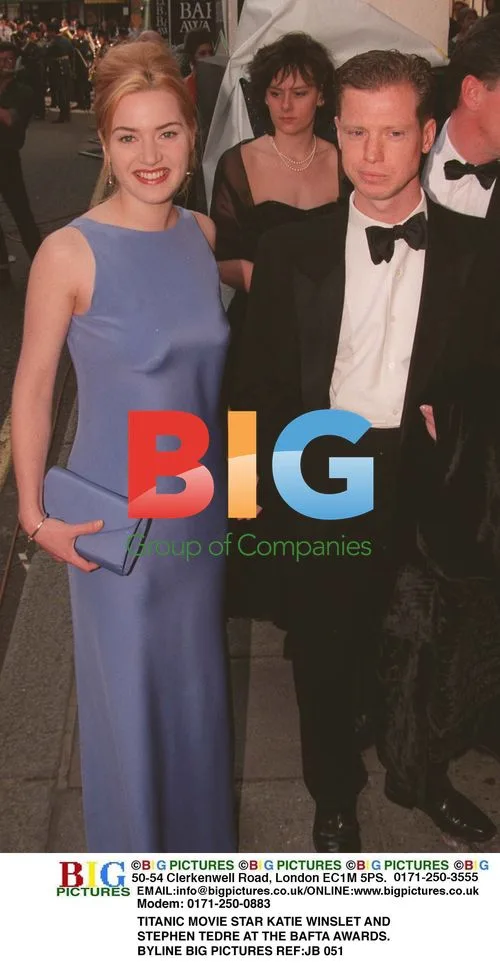 KATIE WINSLET & STEPHEN TEDRE AT BAFTA