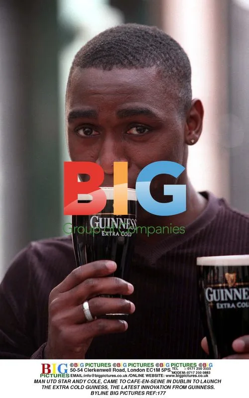 Andy Cole Launches Guinness Extra Cold