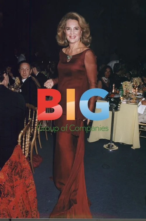 Ira Furstenberg at the Bal de la Rose in Monte-Carlo