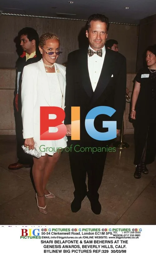 SHARI BELAFONTE & SAM BEHERNS AT GENESIS AWARDS