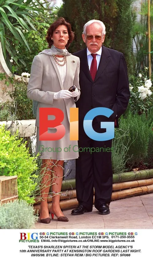 Princess Caroline and Prince Rainier at Bouquets Event