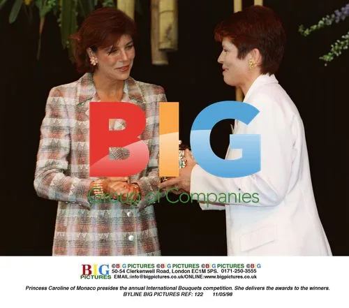 Princess Caroline Presides Bouquets Competition
