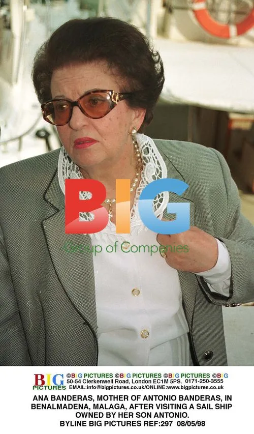 ANA BANDERAS, MOTHER OF ANTONIO, IN BENALMADENA