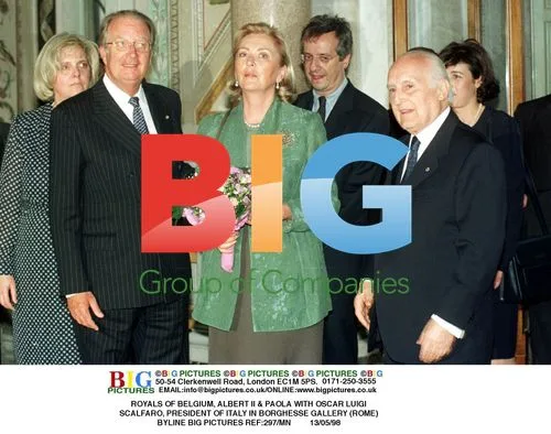 Belgian Royals with Italian President in Rome