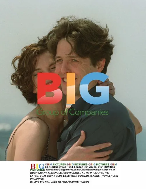 HUGH GRANT PROMOTES 'MICKY BLUE EYES' IN CANNES