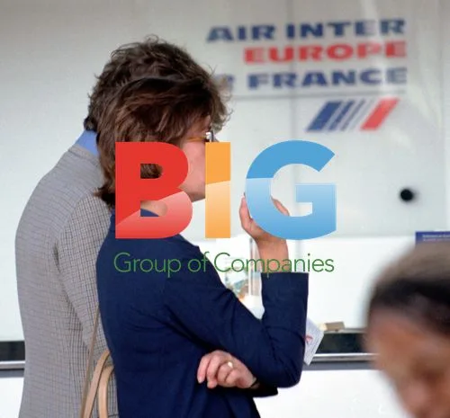 Prince Ernst August and Princess Caroline at Nice Airport