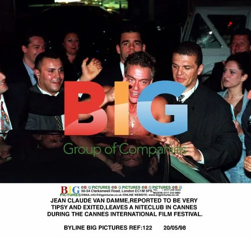 JCVD Drunk Leaving Club in Cannes
