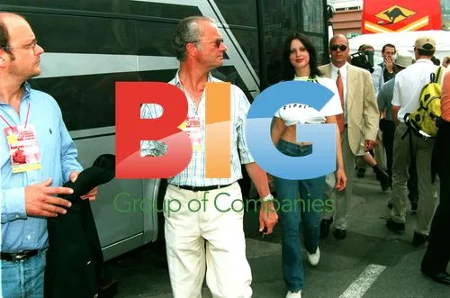 King Carl Gustaf at Grand Prix Monaco