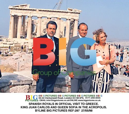Spanish Royals Visit Greece