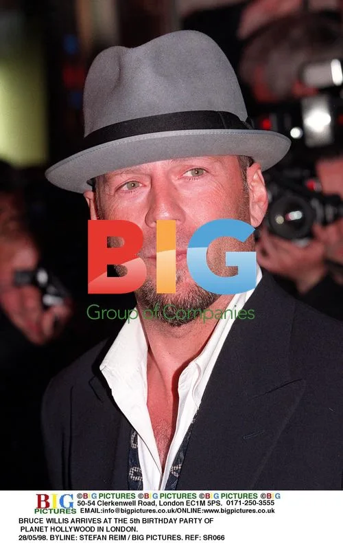 Bruce Willis at Planet Hollywood 5th Birthday