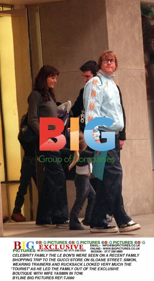 Le Bon Family Shopping Trip to Gucci