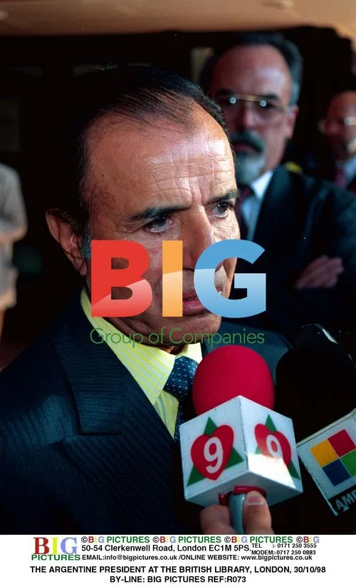 Argentine President at British Library