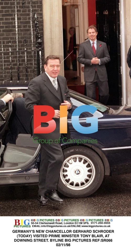 Germany's New Chancellor Visits UK PM