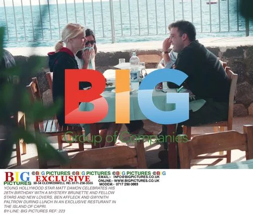 Matt Damon Celebrates 28th Birthday