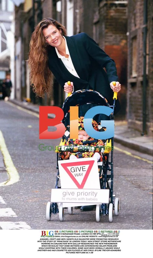 Annabel Croft Promotes 'Pram Rage' Study