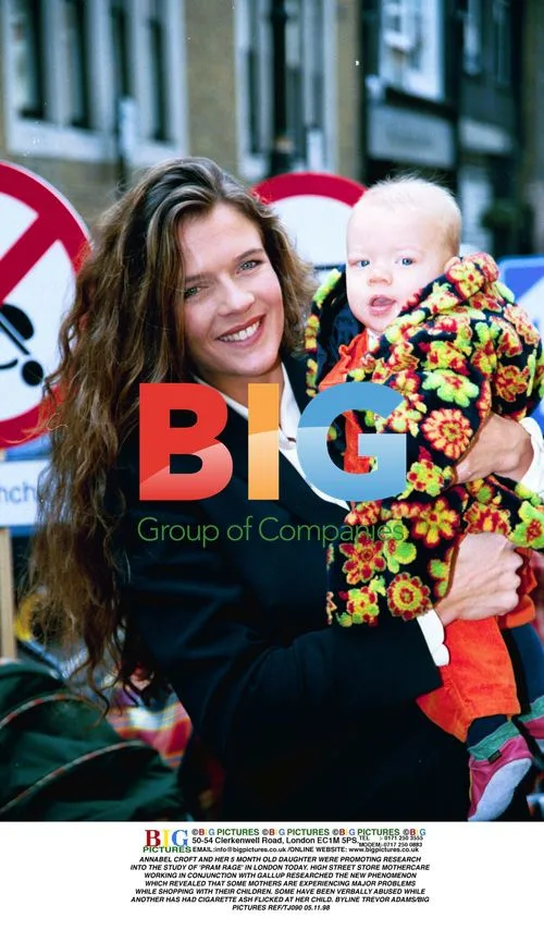 Annabel Croft promotes 'pram rage' study