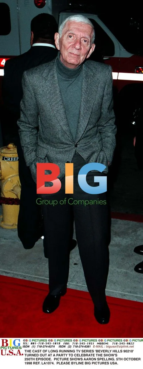 Aaron Spelling at '90210' 250th Episode Party