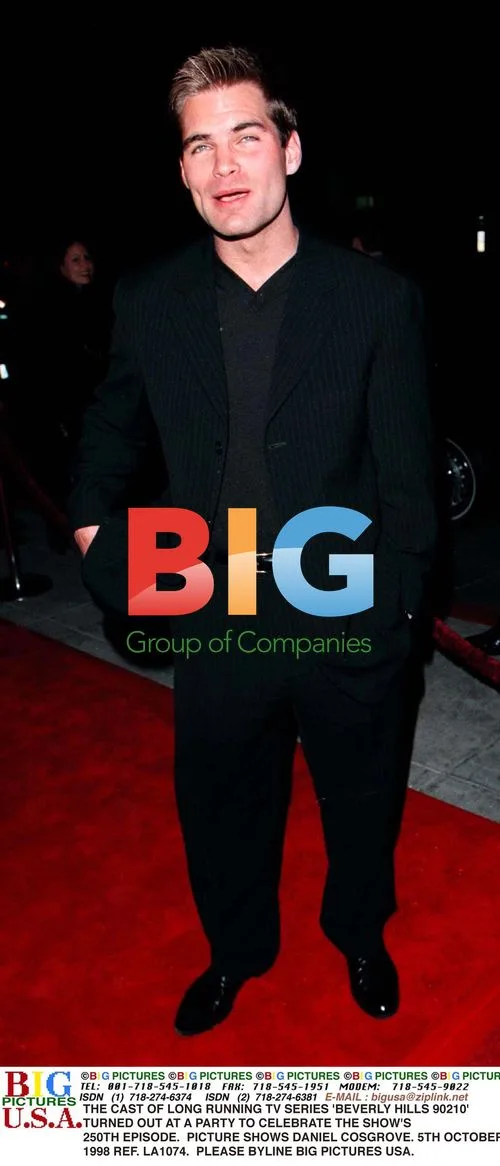 Daniel Cosgrove at '90210' 250th Episode Party