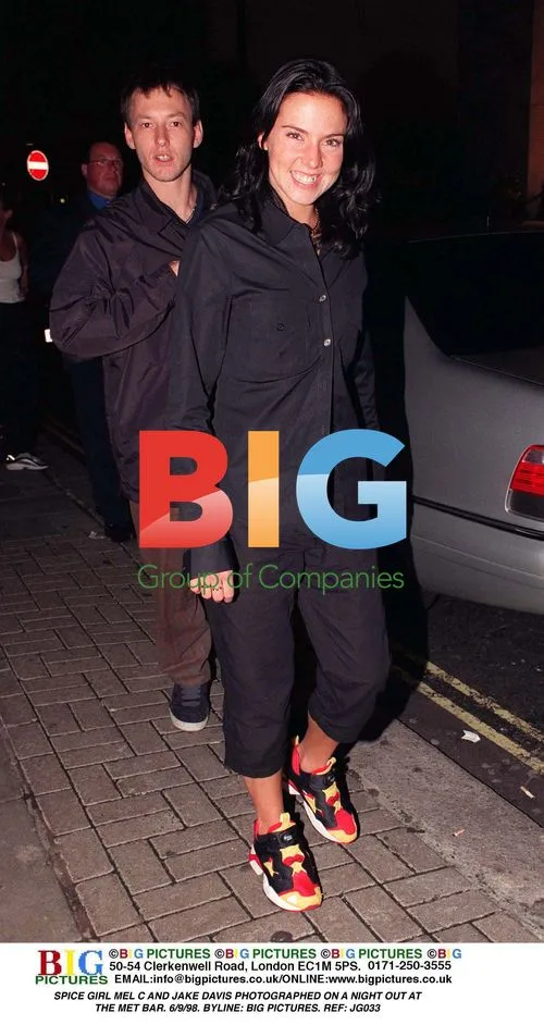 Mel C and Jake Davis at Met Bar