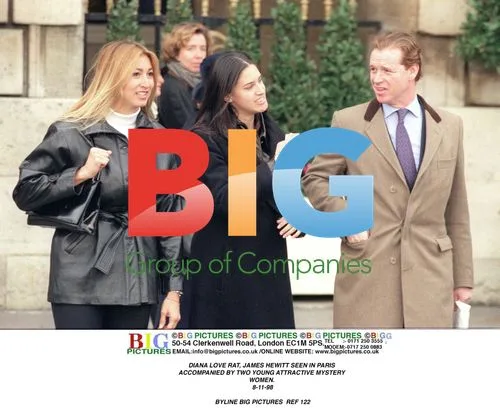 James Hewitt Seen with Mystery Women in Paris