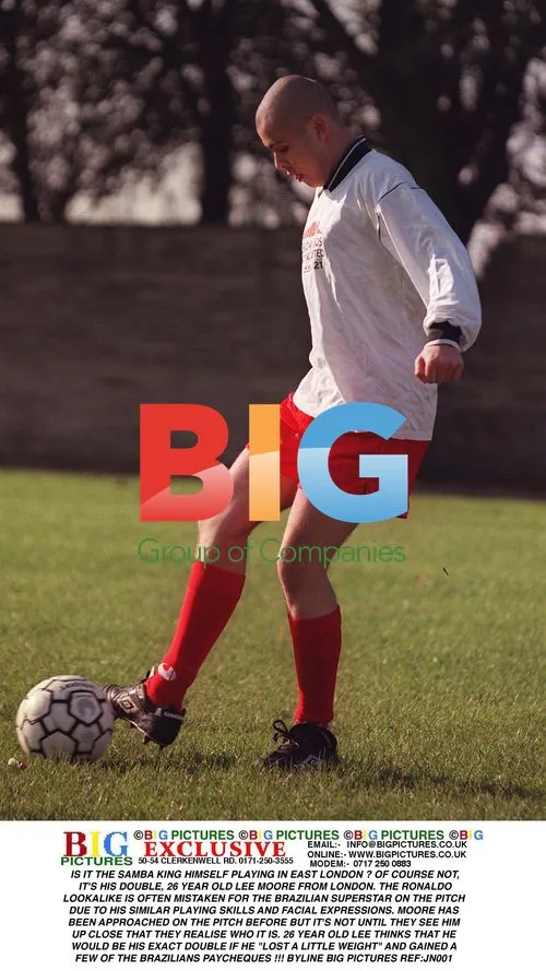 Ronaldo Lookalike Footballer Lee Moore