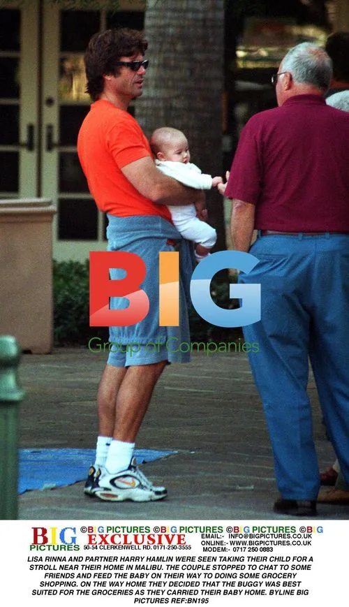 Lisa Rinna and Harry Hamlin Stroll with Baby