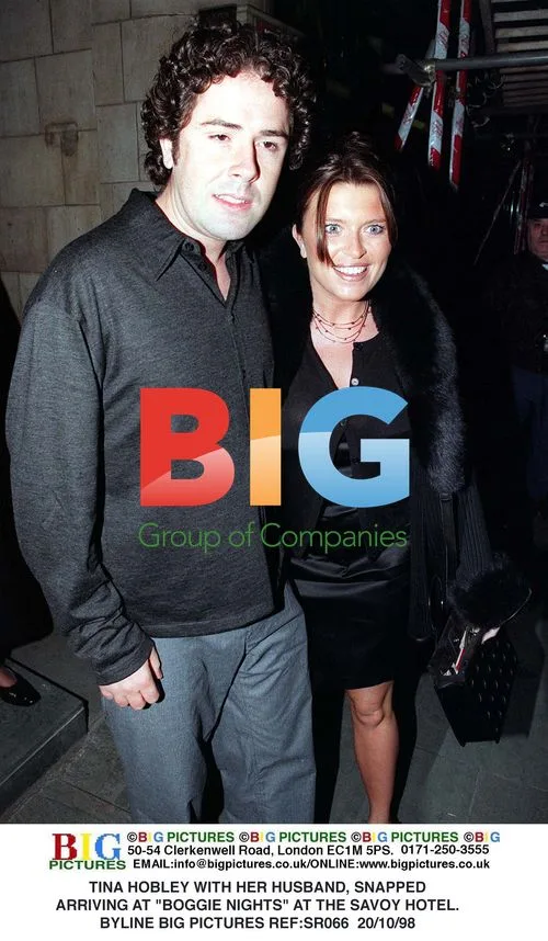 TINA HOBLEY & HUSBAND AT "BOGGIE NIGHTS" PREMIERE