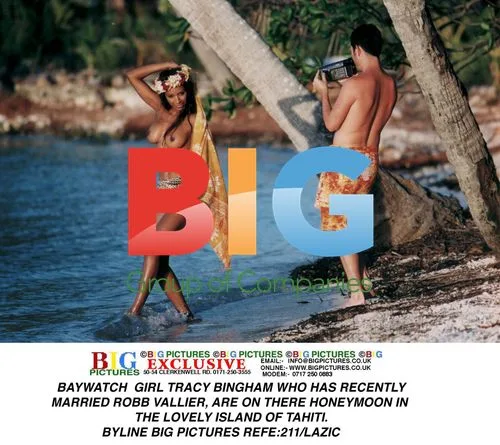 BAYWATCH STAR TRACY BINGHAM'S TAHITI HONEYMOON