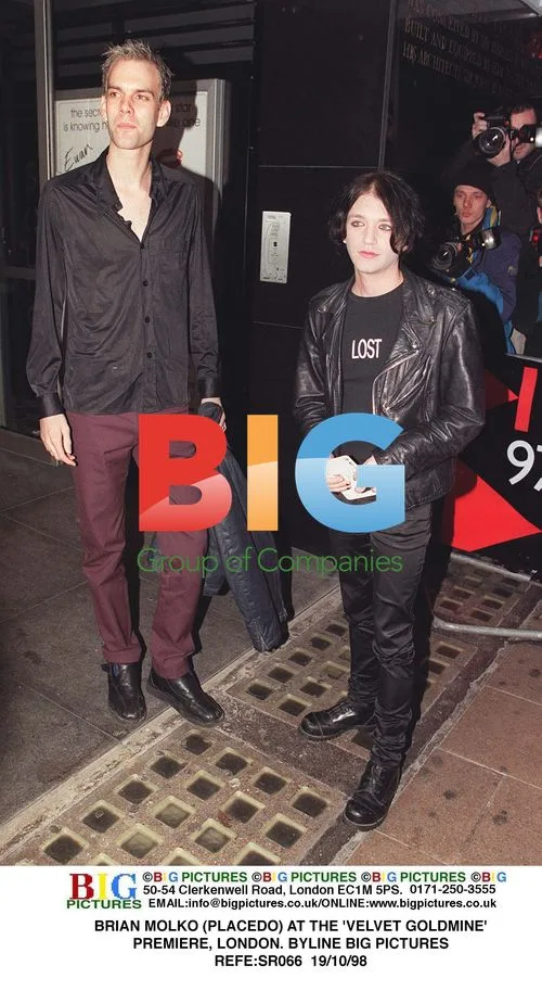 BRIAN MOLKO (PLACEDO) AT 'VELVET GOLDMINE' PREMIERE