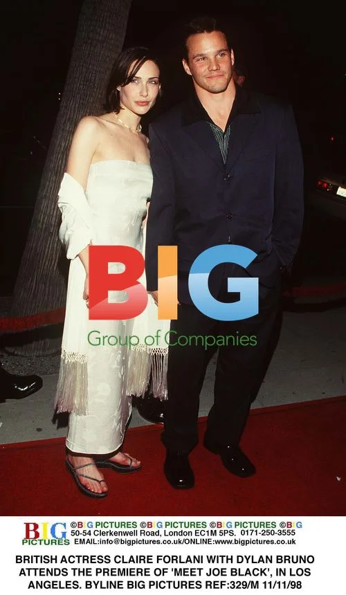 Claire Forlani & Dylan Bruno at 'Meet Joe Black' Premiere