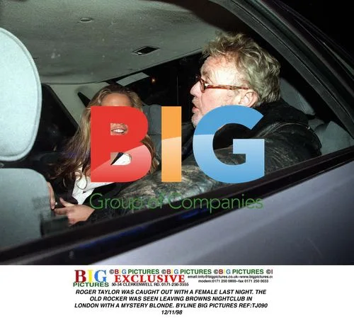 Roger Taylor Spotted Leaving Nightclub with Mystery Woman