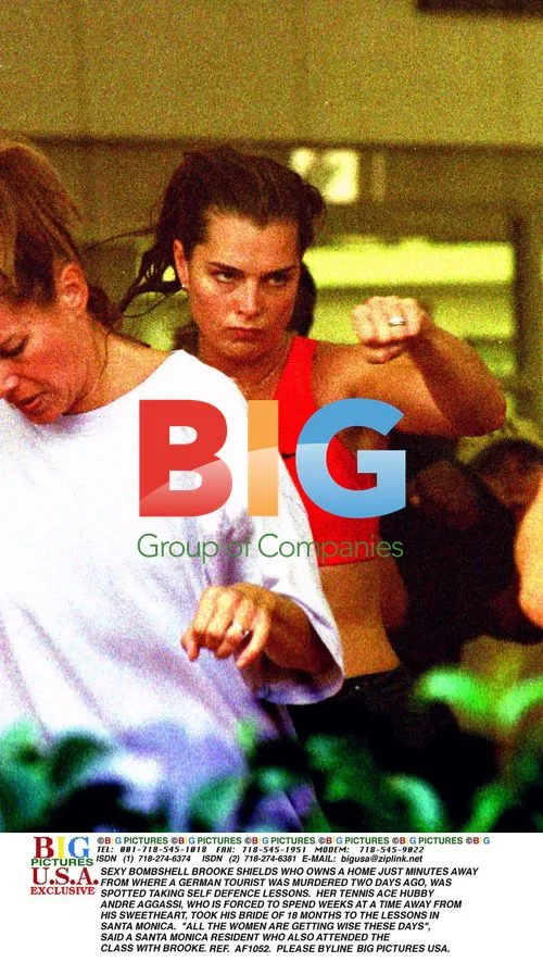 Brooke Shields Takes Self Defense Lessons